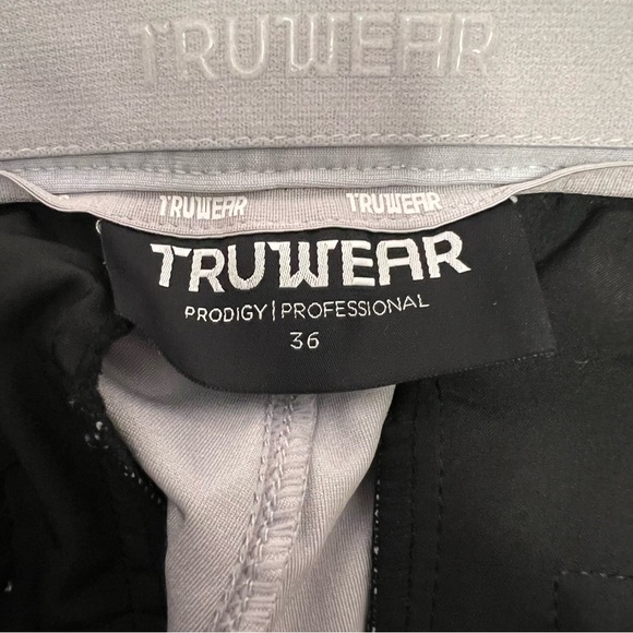 Truwear Men’s Prodigy Professional Dress Shorts Gray Size 36 - Picture 7 of 11